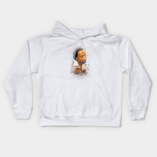 KATT WILLIAMS IN SPLASH ART PAINTING Kids Hoodie